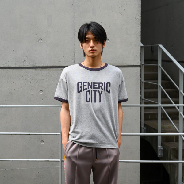 Sasquatchfabrix. /// TRIM H/S T-SHIRTS “GENERIC CITY” Ash Gray 04