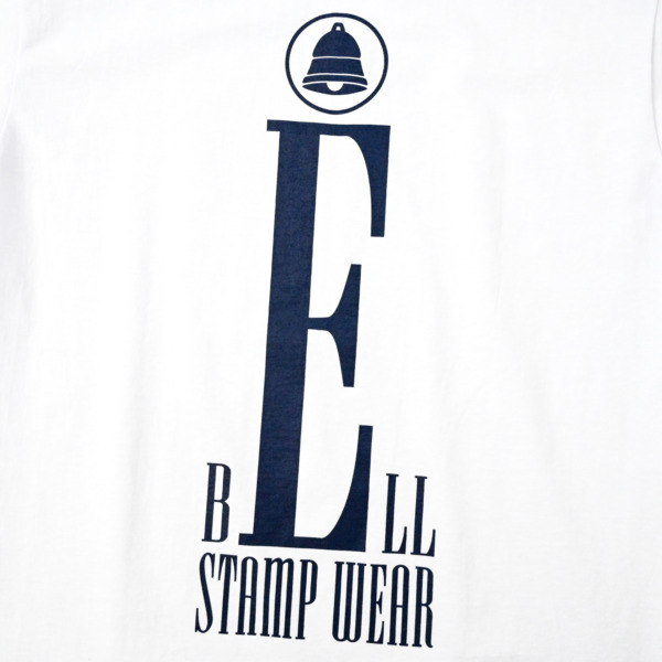 BELL STAMP WEAR /// BIG E TEE White 02
