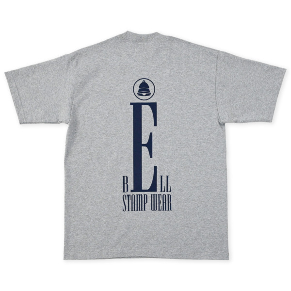 BELL STAMP WEAR /// BIG E TEE Gray 01