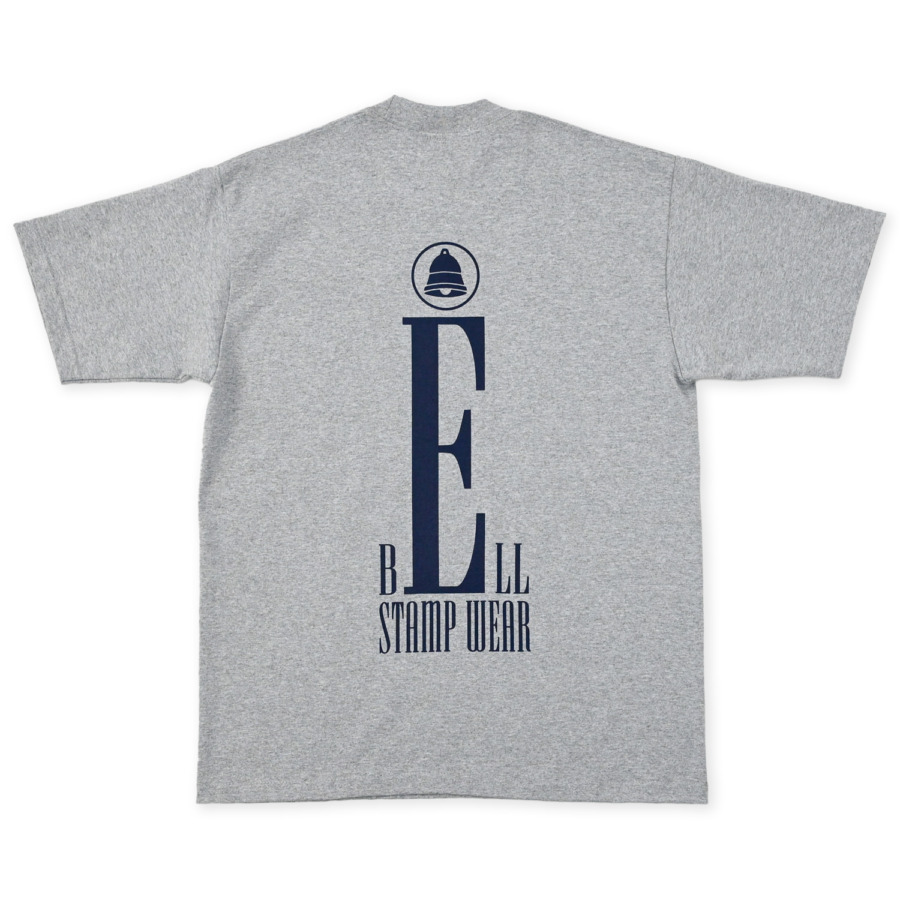 BELL STAMP WEAR (BIG E TEE Gray) 通販 ｜ SUPPLY TOKYO online store
