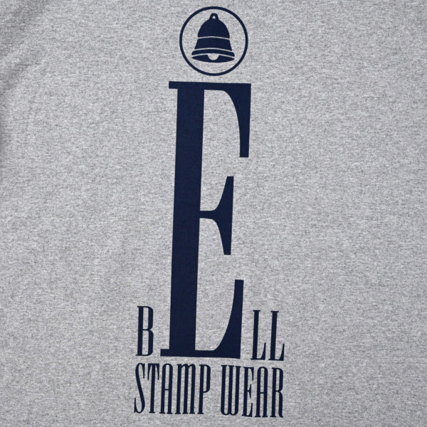 BELL STAMP WEAR /// BIG E TEE Gray 02