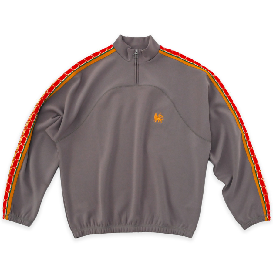 Sasquatchfabrix. (LACE TAPE MOCKNECK TOP Light Gray) 通販 