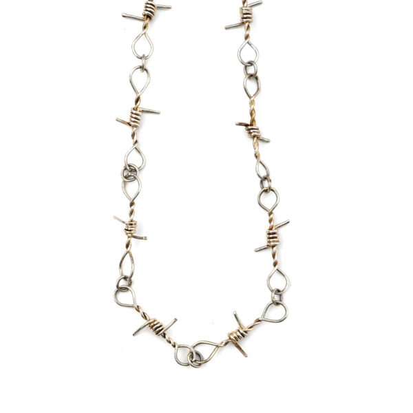 HANDMADE /// Barbed Wire Necklace 02