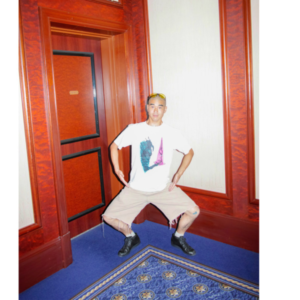 PAJA STUDIO × iz /// Stranger tee White 06