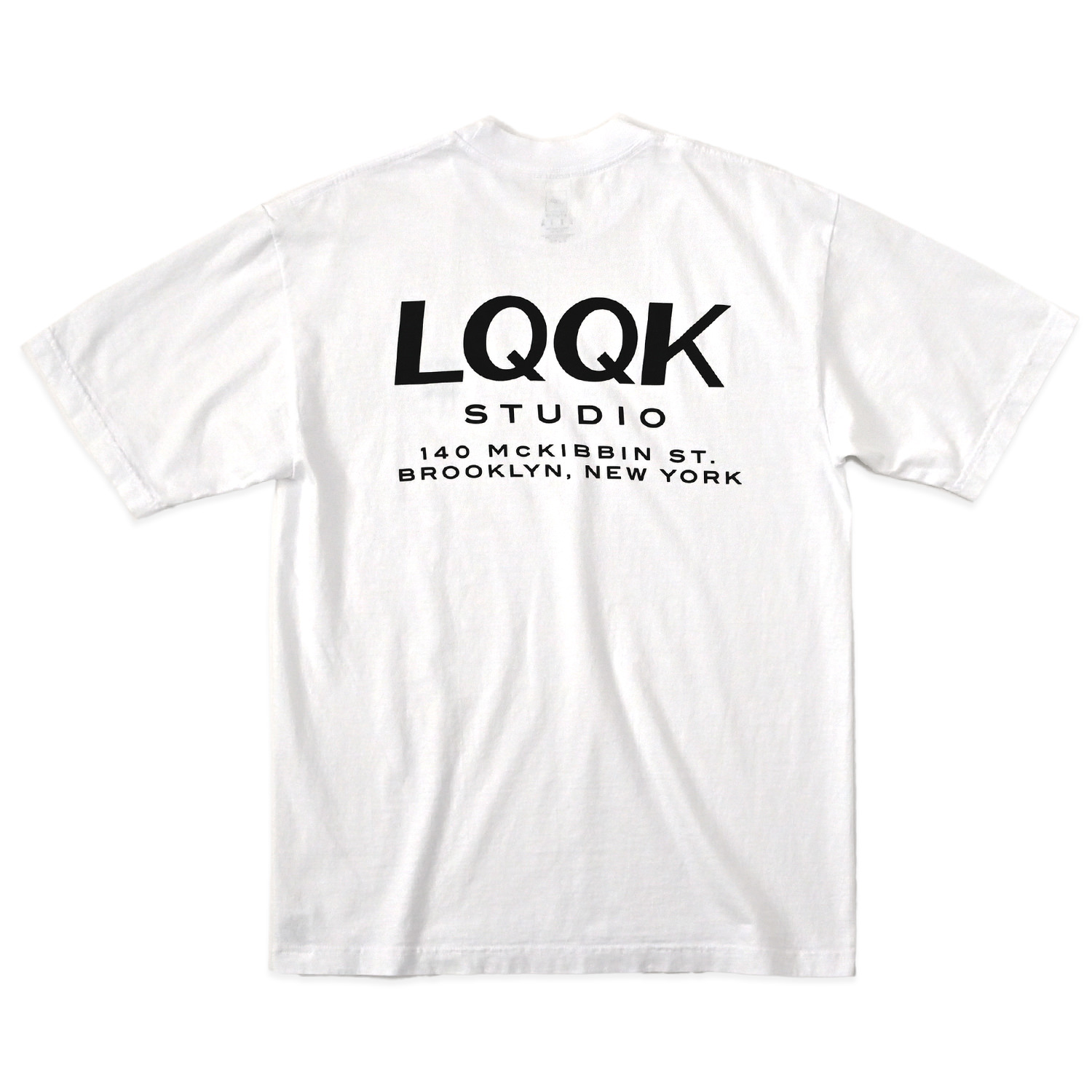 LQQK STUDIO WORLD MAP L/S TEE BLACK Size