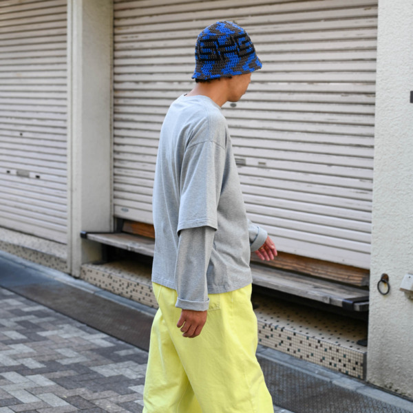 URU /// CREW NECK L/S TEE H.Gray 06