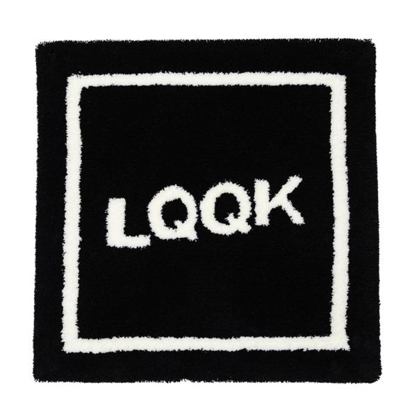 LQQK STUDIO /// AREA RUG – LQQK BOX LOGO Large 01