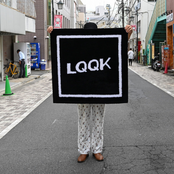 LQQK STUDIO /// AREA RUG – LQQK BOX LOGO Large 02