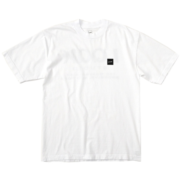 LQQK STUDIO /// LQQK SHOP SHIRTS S/S TEE White 03