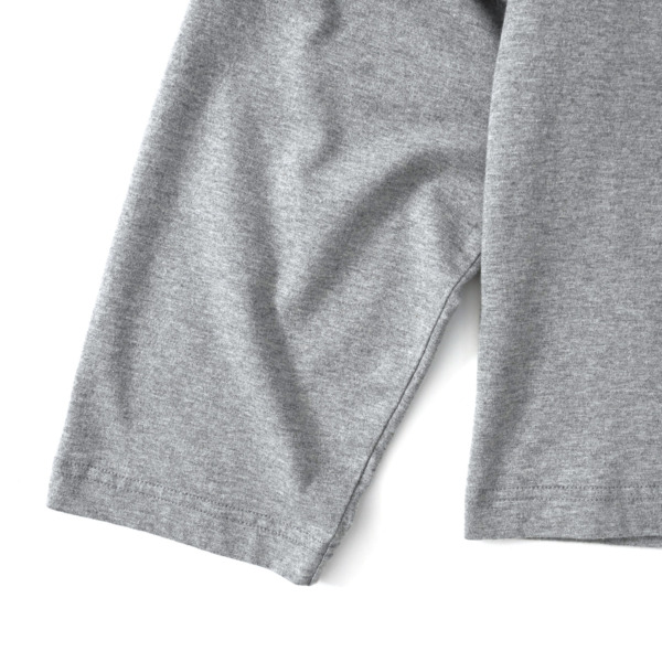 URU /// CREW NECK L/S TEE H.Gray 03