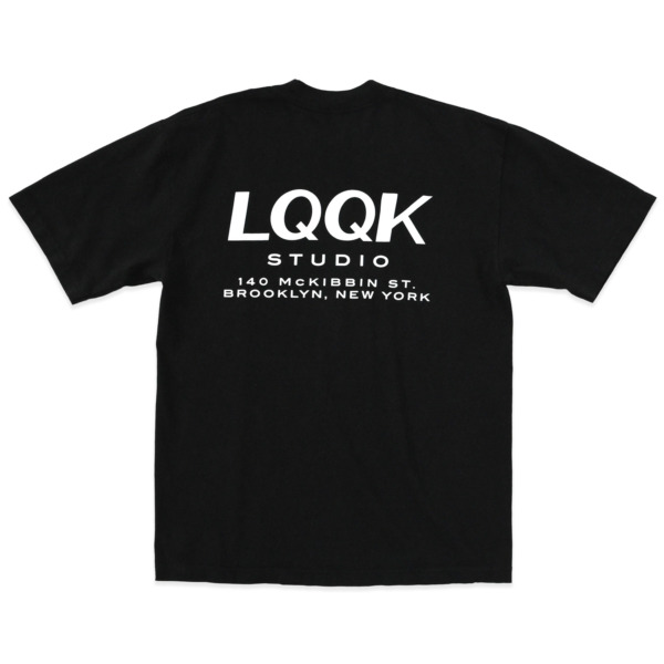 LQQK STUDIO /// LQQK SHOP SHIRTS S/S TEE Black 01