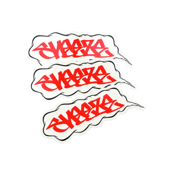 Sneeze Magazine /// TWIST LOGO STICKERS 3-PACKS 01