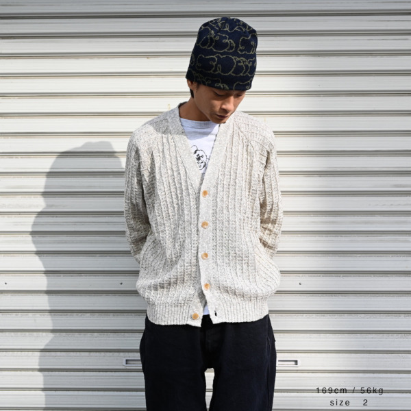 AROUSAL /// NEP CARDIGAN Beige 04