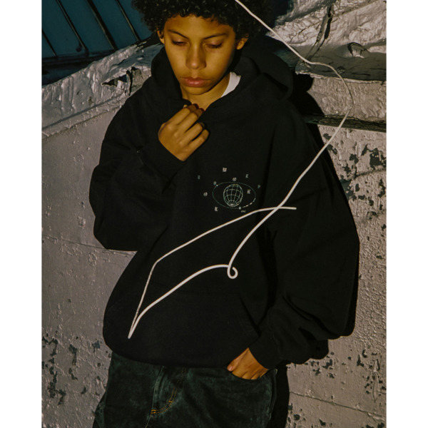 BOOK WORKS X (UN) PROJECTS /// THINK TWICE HOODY Black 07