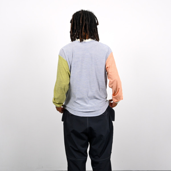 ONC MERINO × SUPPLY /// Extrafine Merino Wool Crazy Panel L/S 2 012