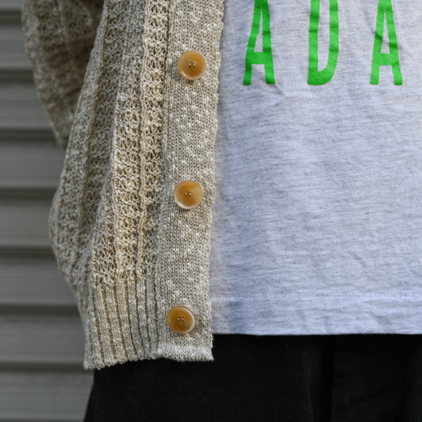 AROUSAL /// NEP CARDIGAN Beige 08