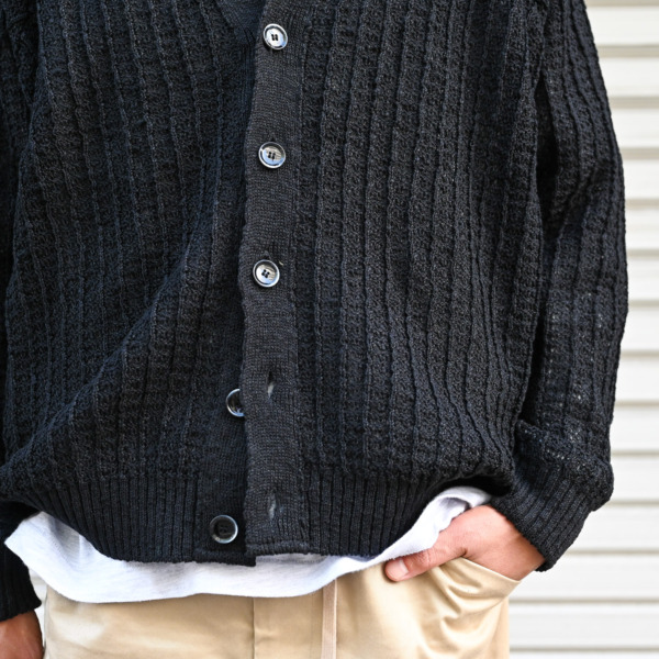 AROUSAL /// NEP CARDIGAN Black 06
