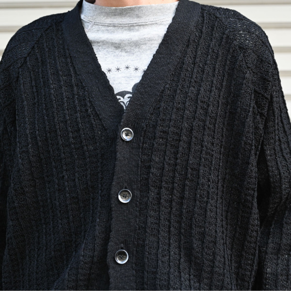 AROUSAL /// NEP CARDIGAN Black 05