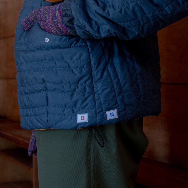 NOROLL /// RETRO QLT JACKET Navy 09