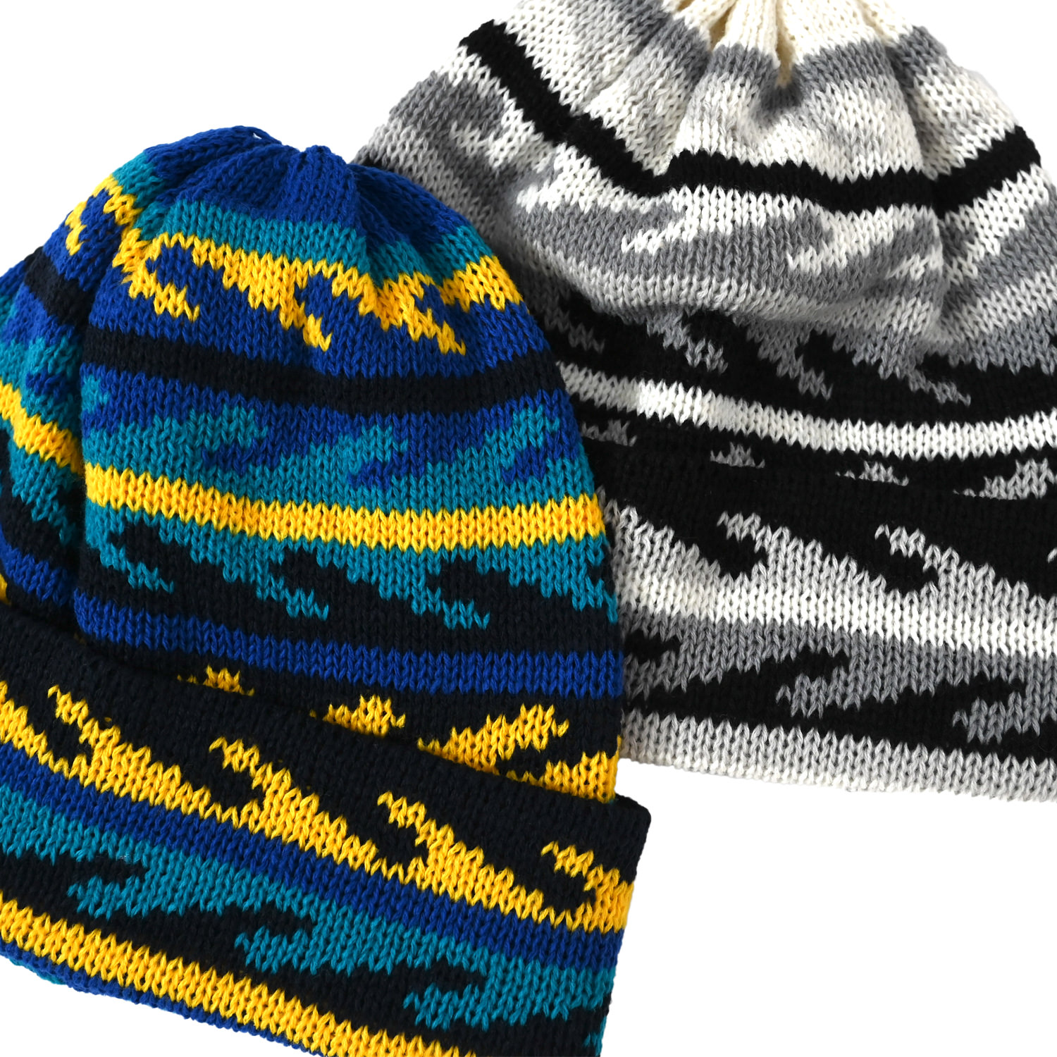 ペア PACS Peace Pom Beanie PALETOWN creek | temporada.studio