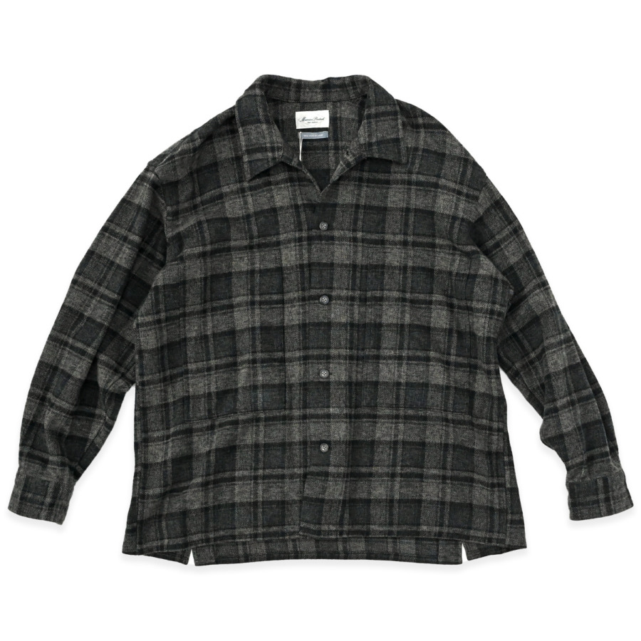 Marvine Pontiak shirt makers (Side Vents SH Black Tartan) 通販 ...