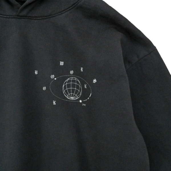 BOOK WORKS X (UN) PROJECTS /// THINK TWICE HOODY Black 03