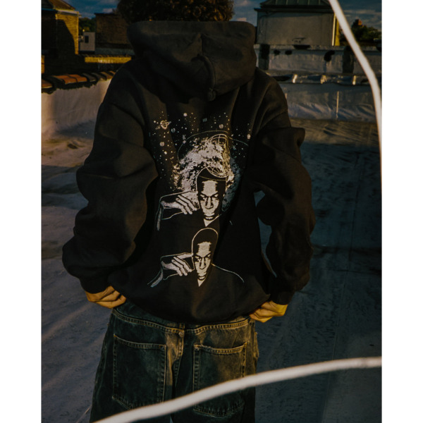 BOOK WORKS X (UN) PROJECTS /// THINK TWICE HOODY Black 05