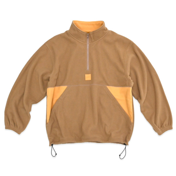 LQQK STUDIO /// POLAR FLEECE JACKET Beige 01