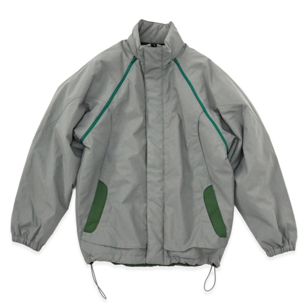 P A C S /// Convertible Jacket Gray × Olive 01