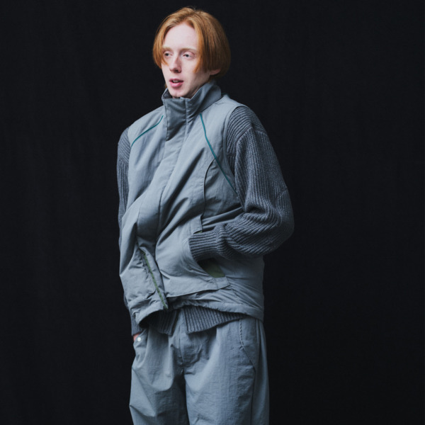 P A C S /// Convertible Jacket Gray × Olive 07