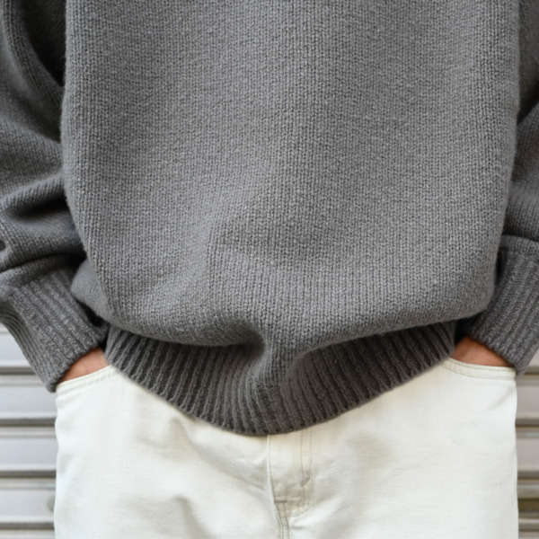 crepuscule /// W/G Moc Neck L/S Gray 06