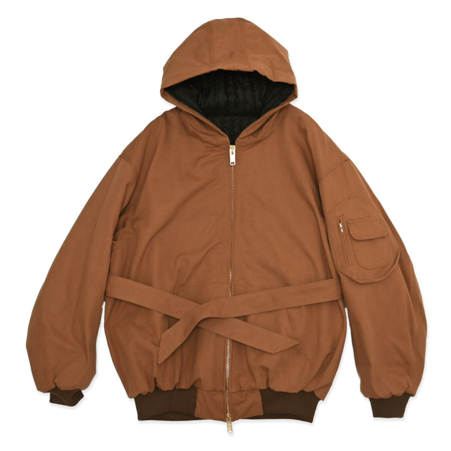 Sasquatchfabrix. (PUFF WORK HOODIE BIGNESS Brown) 通販 | SUPPLY TOKYO online store