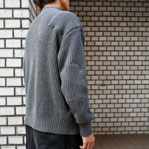 P A C S /// Zip Up Cardigan Gray 07