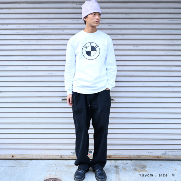 FOUNTAIN /// UFO SAFETY L/S Tee White 03