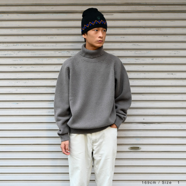 crepuscule /// W/G Moc Turtle L/S Gray 04