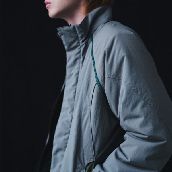 P A C S /// Convertible Jacket Gray × Olive 09