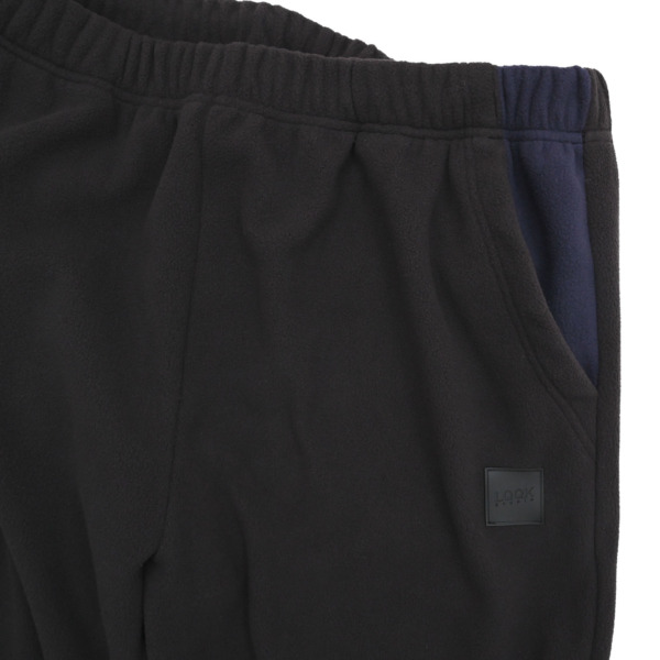 LQQK STUDIO /// POLAR FLEECE PANT Black 03