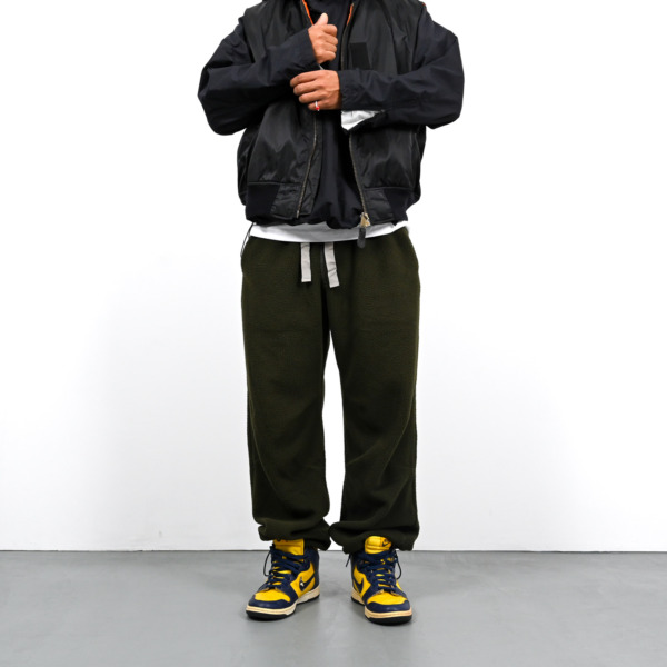 Better Gift Shop × SUPPLY /// Polartec Fleece Pants Olive 012