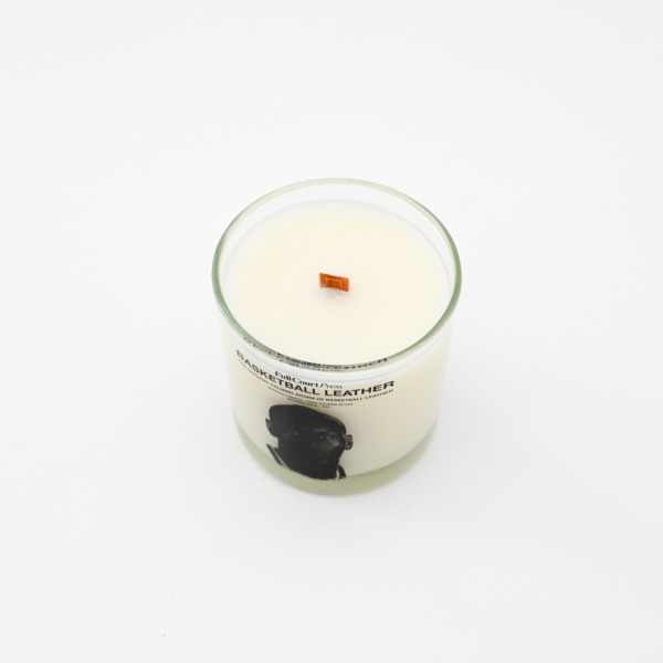 Full Court Press /// Basketball Leather Candle 02