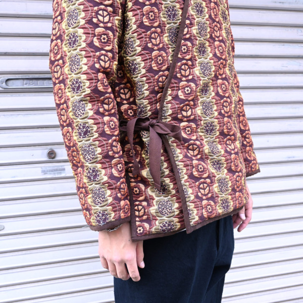 Sasquatchfabrix. /// REVERSIBLE HANTEN FLOWER & PIECE Brown 06
