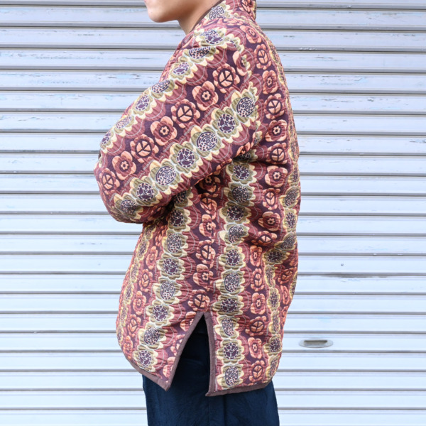 Sasquatchfabrix. /// REVERSIBLE HANTEN FLOWER & PIECE Brown 08