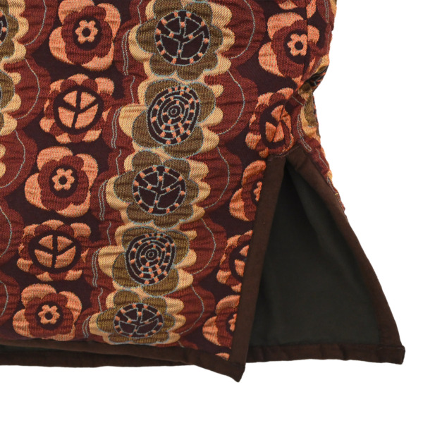 Sasquatchfabrix. /// REVERSIBLE HANTEN FLOWER & PIECE Brown 03