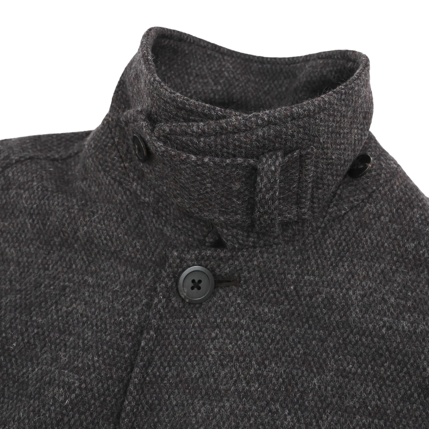 URU (KNIT MELTON BALMACAAN COAT Navy) 通販 ｜ SUPPLY TOKYO online