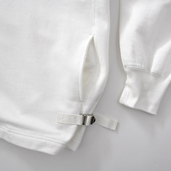 Sick and Tired /// SWEAT DOT BUTTON CARDIGAN White 03