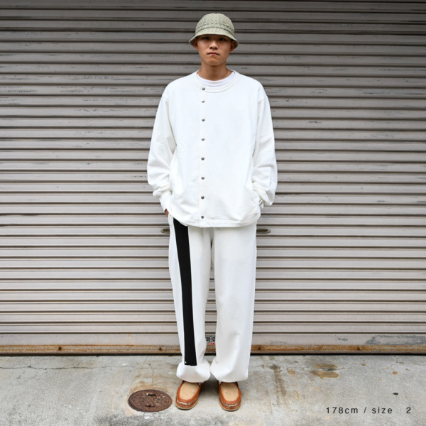 Sick and Tired /// SWEAT PANTS (PRINT) White 06