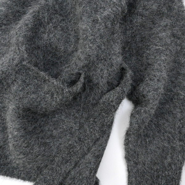 crepuscule /// Siri Alpaca Short Gown C.Gray 03