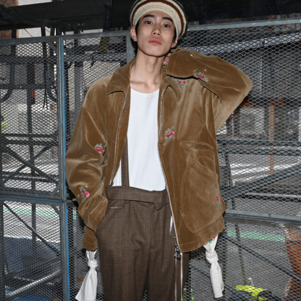 Midorikawa /// Hunting Corduroy Blouson Camel 09