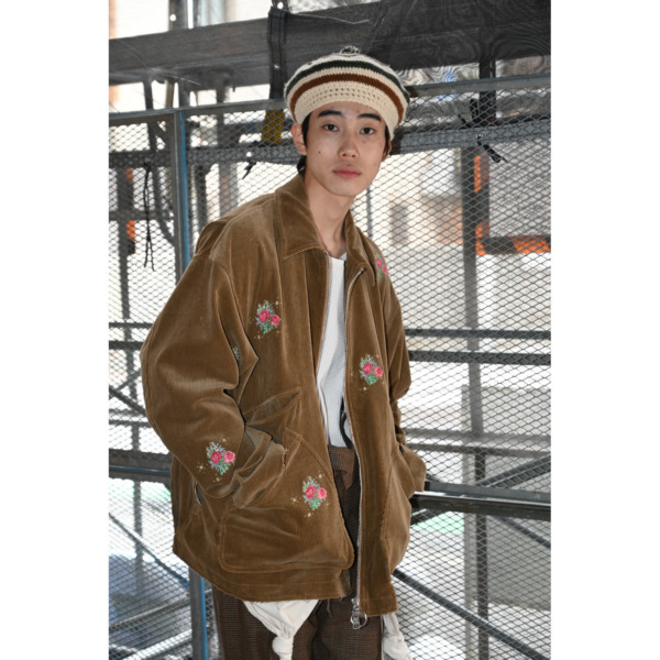 Midorikawa /// Hunting Corduroy Blouson Camel 010