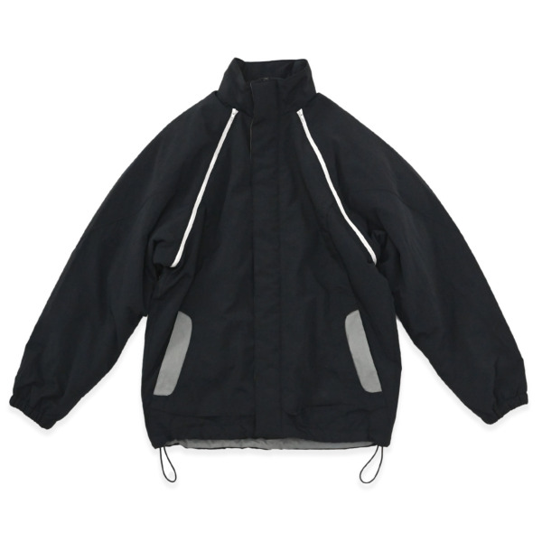P A C S /// Convertible Jacket Black × Gray 01