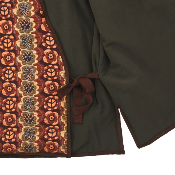 Sasquatchfabrix. /// REVERSIBLE HANTEN FLOWER & PIECE Brown 04